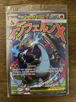 *Sealed* Mega Charizard X ex 023 Me: Mega Evolution Promo Holo Pokemon TCG - Image 2