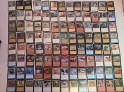 MTG Magic The Gathering Mixed Vintage Lot Bulk 104 Cards - Image 1