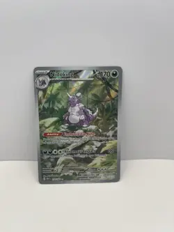 Pokemon TCG Nidoking Scarlet & Violet 151 Illustration Rare Card 174/165 - Image 1