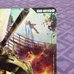 The-O GD03-002 LR+ Alt Art Steel Requiem Gundam TCG Card Game CCG English - Image 3