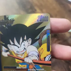 Son Goku : Childhood FB06-025 Gold Leader Dragon Ball Manga Booster Card Fusion - Image 4