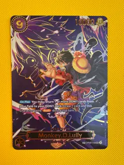 Monkey D Luffy SP OP09-119 SP OP13 Carrying on His Will One Piece English - Image 1