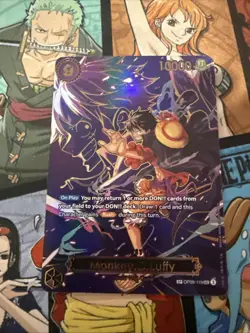 Monkey D Luffy SP OP09-119 [SP OP13] Carrying on His Will One Piece English - Image 1