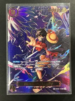Monkey D Luffy SP OP09-119 [SP OP13] Carrying on His Will One Piece English - Image 1