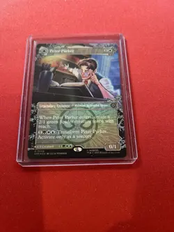 Peter Parker (0208) (Borderless) #208 (Foil) (NM) Spider-Man SPM Magic MTG - Image 4