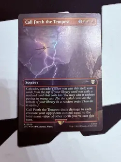 Call forth the Tempest (SURGE FOIL) LOTR MTG - Image 1