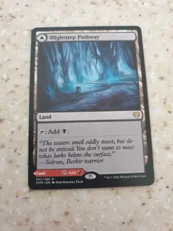 Blightstep Pathway MTG land Kaldheim KHM - Image 1