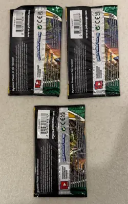 2021 POKEMON SWORD & SHIELD EVOLVING SKIES FACTORY SEALED BOOSTER PACK LOT OF 3 - Image 4