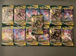 Pokemon TCG: Sword Shield Evolving Skies Booster Pack Lot 13 New Factory Sealed - Image 1