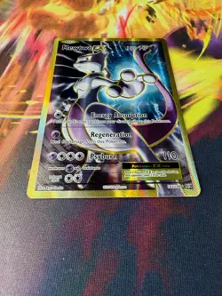 Mewtwo EX 103/108 LP Full Art Ultra Rare Evolutions 2016 Pokemon TCG - Image 2