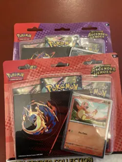 2x Pokemon Ascended Heroes - Tech Sticker Collection (1 of each) - Brand New - Image 1