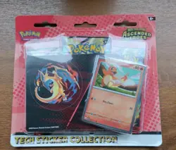 Pokemon TCG: Ascended Heroes Tech Sticker Collection Charmander IN HAND - Image 1