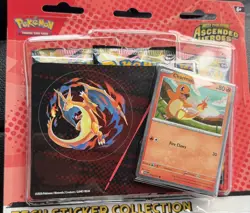Pokemon TCG Ascended Heroes Sticker Tech Collection Charmander - Image 1