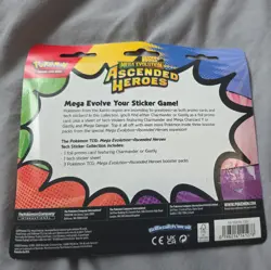 Pokemon TCG Mega Evolution Ascended Heroes Tech Sticker Collection - Charizard - Image 2