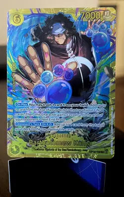 One Piece Bartholomew Kuma SEC OP12 Legacy Of The Master English OP12-119 - Image 1