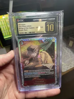 Shuraiya SR 2024 One Piece, Wings Of The Captain, CGC 10 Pristine TCG English! - Image 2