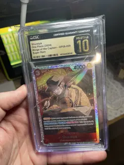 Shuraiya SR 2024 One Piece, Wings Of The Captain, CGC 10 Pristine TCG English! - Image 3