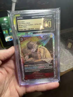 Shuraiya SR 2024 One Piece, Wings Of The Captain, CGC 10 Pristine TCG English! - Image 5