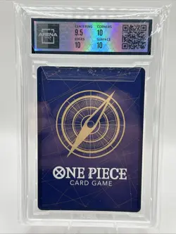 Monkey.D.Luffy PRB02-005 - One Piece TCG - SR Foil Gem Mint 10 English - Image 2