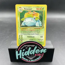 Venusaur - Holo - 15/102 Base Set - Pokemon TCG - 1999 - Image 1