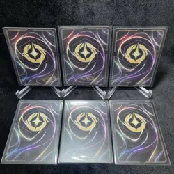 Disney Lorcana TCG Reign Of Jafar Playable Legendary Card Lot X 6 - Image 2