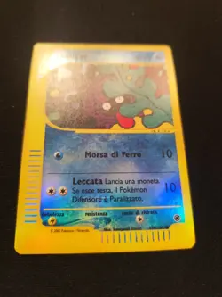 Carta Pokemon PSA Vintage SHELLDER Set EXPEDITION BASE 139/165 Holo REVERSE 2002 - Image 3