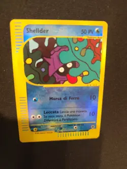 Carta Pokemon PSA Vintage SHELLDER Set EXPEDITION BASE 139/165 Holo REVERSE 2002 - Image 4