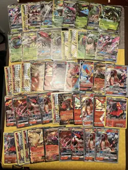 8 Full Art Cards - 80 Holo/Rev Holo Pokemon Card Lot | XY - Sun and Moon Series - Image 1