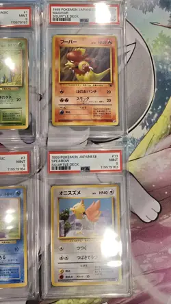Vintage PSA 8 & 9 Graded Pokemon Card Lot - 10 Cards - English & Japanese - Image 4