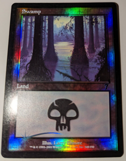 Foil Swamp - 7th Edition - Seventh - Magic: The Gathering - 348/350 - Image 1