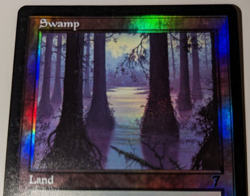 Foil Swamp - 7th Edition - Seventh - Magic: The Gathering - 348/350 - Image 3