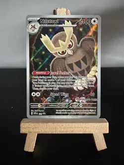 Pokemon TCG Noctowl Pokemon Center Black Star Promo 141 - Image 1