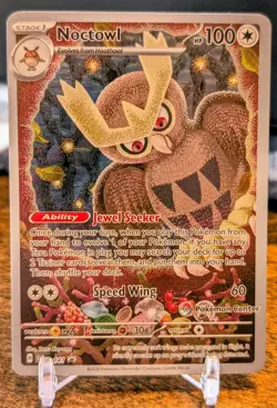 Noctowl #141 Pokemon Center Stamped Black Star Promo - Image 1