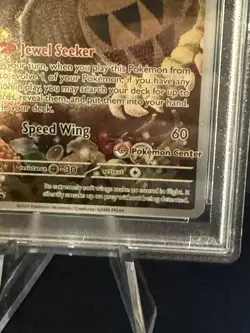 Noctowl 141 Pokemon Center Stamp TCG SVP Stellar Crown Black Star Promo - PSA 9 - Image 4