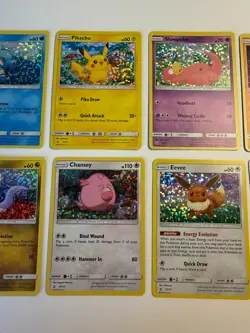 Pokemon McDonald’s 2018 Complete Holo Set 12/12 Pikachu Eevee NM/LP - Image 4