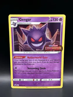 Gengar (Lost Origin) SWSH241 - Pokemon Sword & Shield Black Star Promo Card NM - Image 1