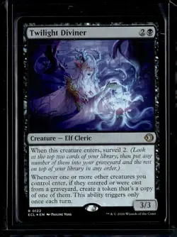 Twilight Diviner - 122 - Foil - ECL - NM - MTG Magic the Gathering - Image 1