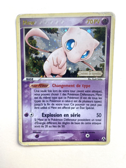 Mew 10/92 Holo Stamp EX Createurs de Legende - Carte Pokemon Francaise MP - Image 2