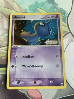 Shuppet 63/92 EX Legend Maker Reverse Holo Common Stamped Pokemon Card LP - Image 1