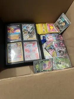 Big Box Binder Pokemon Card Collection Lot Wotc Vintage Full Art Base Set More - Image 2