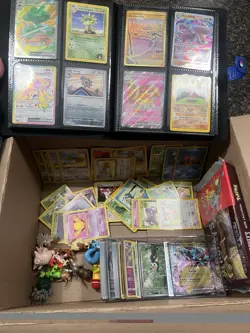 Big Box Binder Pokemon Card Collection Lot Wotc Vintage Full Art Base Set More - Image 3