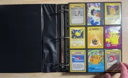 WOTC Pokemon Binder - 243 Unique Cards w/ 19 Holos - Vintage Binder included! - Image 2