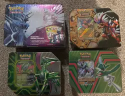 Pokemon Tins Lot of 4- Factory Sealed - Image 1