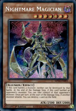 Nightmare Magician - Prismatic Secret Rare 1st Edition MP24-EN093 - NM - YuGiOh - Image 1