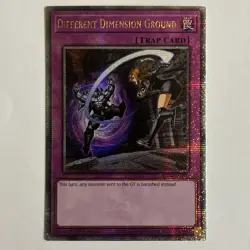 Different Dimension Ground RA04-EN101 Quarter Century Stampede 1st Ed. QCR NM! - Image 1