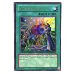 Double Spell LP Ultra Rare DR1-EN161 Yu-Gi-Oh! TCG See Photos - Image 1