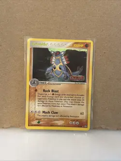 Armaldo 3/108 EX Power Keepers Stamped Set Reverse Holo Rare 2007 Pokemon Card - Image 1