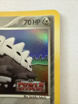 Lairon 32/108 EX Power Keepers Reverse Holo Rare Stamped Pokemon Card - Image 2