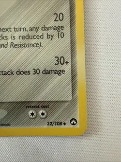 Lairon 32/108 EX Power Keepers Reverse Holo Rare Stamped Pokemon Card - Image 3