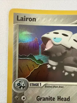 Lairon 32/108 EX Power Keepers Reverse Holo Rare Stamped Pokemon Card - Image 5